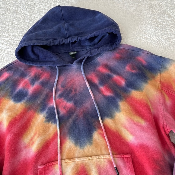 Target Wild Fable Tie Dye Hoodie Sweatshirt Pullover Small - Picture 4 of 9